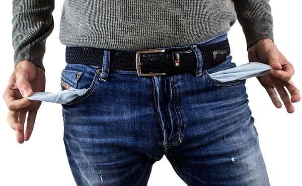 krap zitten en toch rondkomen