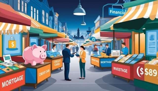 Overzicht van alle financiële producten.