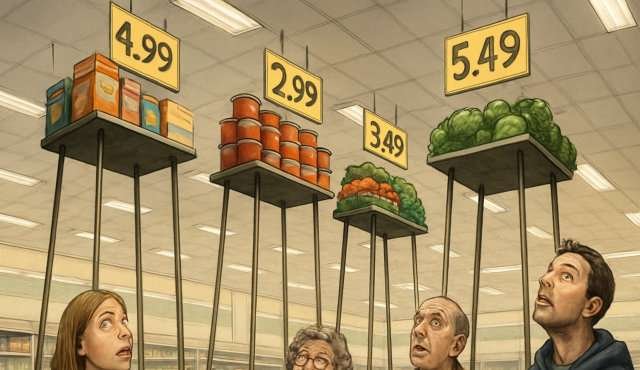 Inflatie en prijsstijgingen.