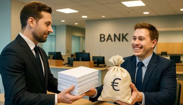 Zakelijke lening zonder jaarcijfers.